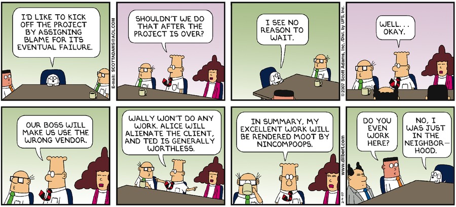 Dilbert Cartoon